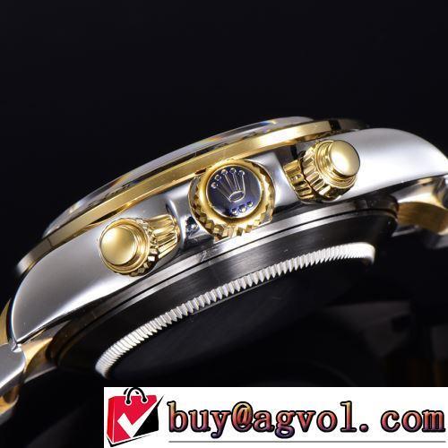ROLEXコピーブランド 6針クロノグラフ 2022新作 男性用腕時計 2ポイントダイヤ オリジナル 煌びやかな仕上がり ミッドナイト/夜光