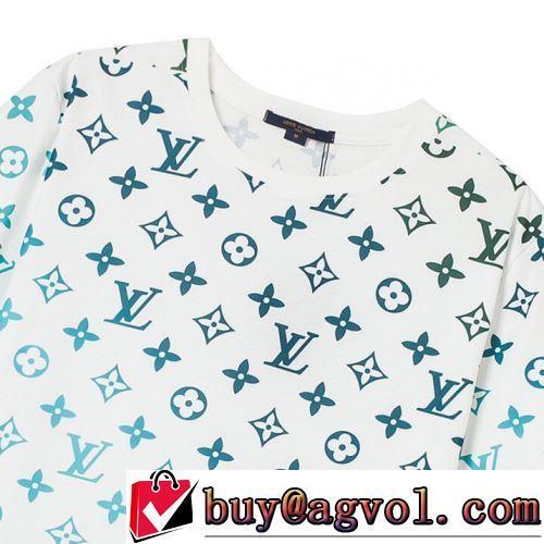 落ち着いた感覚 2022春夏 ルイ ヴィトンスーパーコピー 半袖Tシャツ 2色可選 優しいフィット感 頑丈な素材