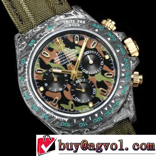 男性用腕時計 ROLEXスーパーコピー 機械式（自動巻き）ムーブメント 圧倒的な重厚感 6針クロノグラフ ファション性の高い 2022新作