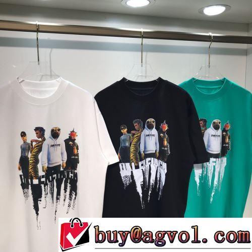 ブランド 偽物 通販 半袖Tシャツ 2022春夏 綺麗に決まるフォルム！3色可選 クールビズ 細身のシルエット
