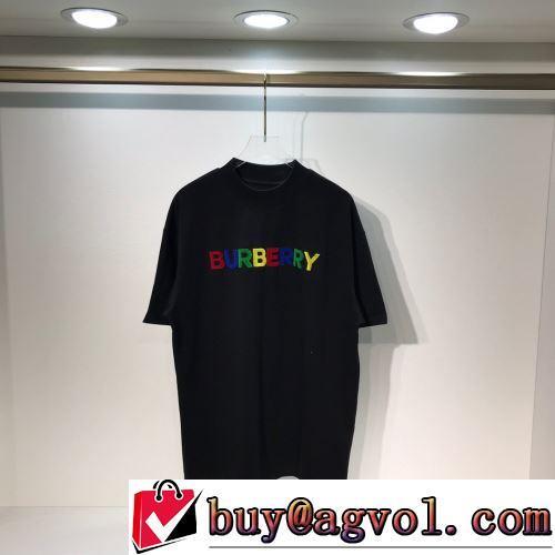 BURBERRYスーパーコピー  半袖Tシャツ 4色可選 2022春夏 肌に馴染みやすい 自分らしいスタイリング ポップ