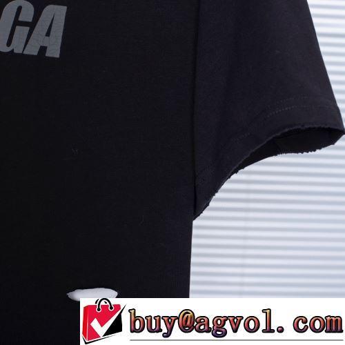 2色可選 偽物ブランド ファション性の高い 2022春夏 半袖Tシャツ シンプル 優しいフィット感