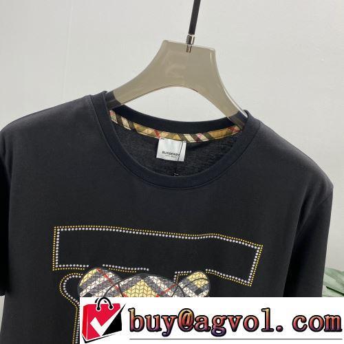 半袖Tシャツ 2色可選 BURBERRY偽物ブランド 2022春夏 スタイリッシュな印象 プリント ラックスした雰囲気