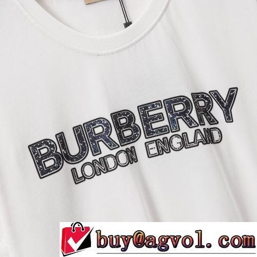 2色可選 半袖Tシャツ 通気性に優れた 人気商品登場 細身のシルエット 2022春夏 バーバリーコピーブランド
