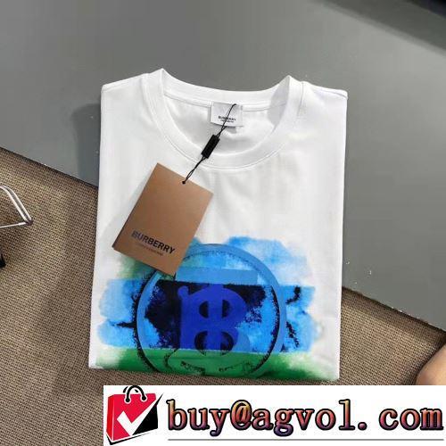 半袖Tシャツ 2022春夏 バーバリースーパーコピー 2色可選 プリント 着心地抜群 バリエーションに富む