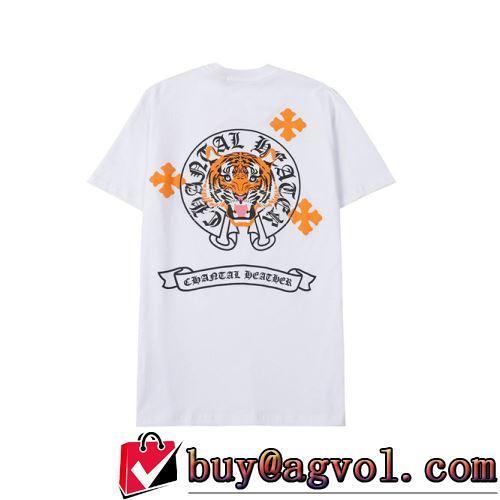 クロムハーツコピーブランド 頑丈な素材 2022春夏 お洒落に魅せる 半袖Tシャツ 2色可選 上品な輝きを放つ形