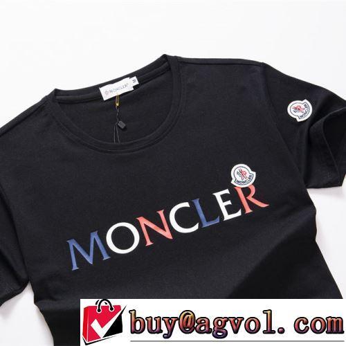 快適な着心地 2022春夏 半袖Tシャツ お洒落に魅せる 2色可選 モンクレールコピー ブランド 海外セレブ愛用