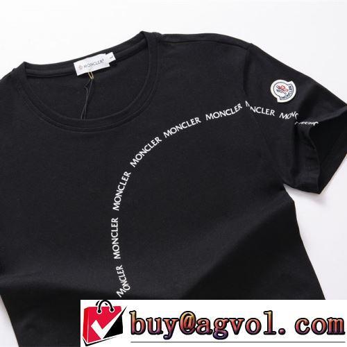 2色可選 半袖Tシャツ 今買い◎得 優しいフィット感 2022春夏 着回し度抜群 モンクレールブランド 偽物 通販