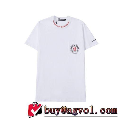 半袖Tシャツ 2色可選 落ち着いた感覚 2022春夏 プリント クロムハーツコピーブランド カッコいい印象を付ける