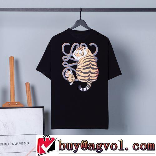 ラックスした雰囲気 半袖Tシャツ ロエベブランドスーパーコピー 2色可選 上品に着こなせ 2022春夏 肌に馴染みやすい