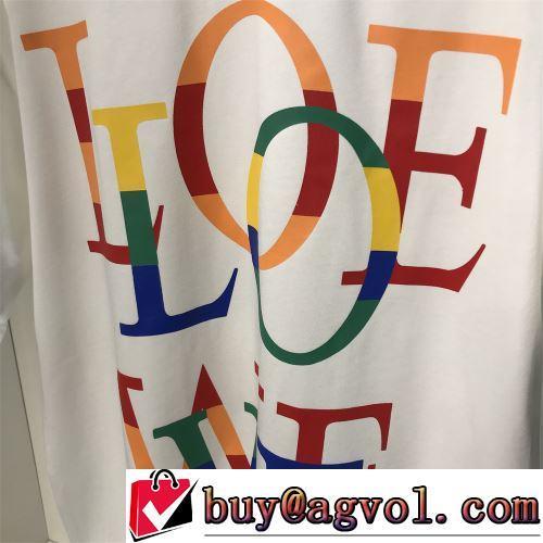 2色可選 半袖Tシャツ 2022春夏 収縮性のある ロエベコピーブランド 実用性に溢れるアイテム カジュアル