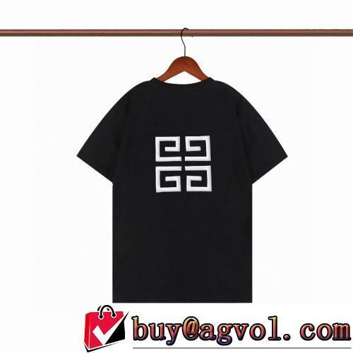 存在感のある 半袖Tシャツ 2022春夏 ジバンシィ偽物ブランド クールビズ 2色可選 ラックスした雰囲気