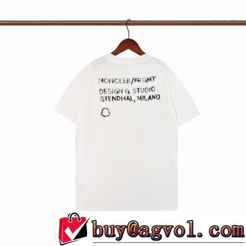 快適な着心地 半袖Tシャツ 吸汗性に優れ モンクレールブランドスーパーコピー 2022春夏 おしゃれに絶大な人気の 2色可選