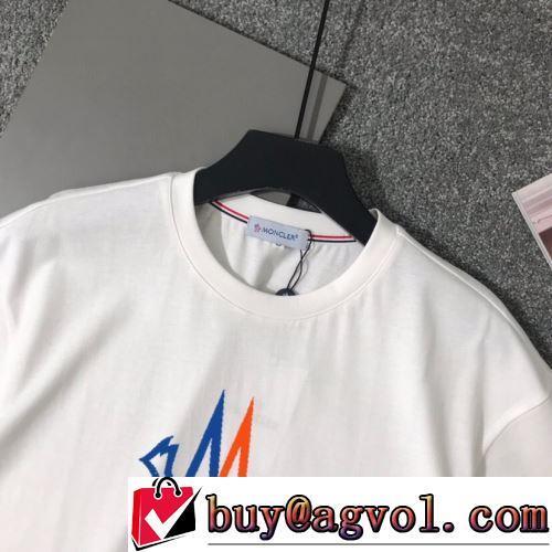 今買い◎得 半袖Tシャツ モンクレールブランド 偽物 通販 吸汗性に優れ 2022春夏 気軽にカジュアルに使える