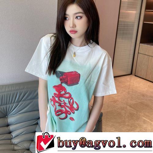 2022春夏 ロエベスーパーコピー 使い勝手抜群 上品に着こなせ 半袖Tシャツ 優しいフィット感