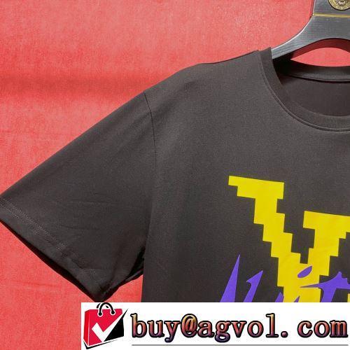 2色可選 優しいフィット感 2022春夏 半袖Tシャツ ルイ ヴィトンブランド 偽物 通販 自分らしいスタイリング 数に限りがある
