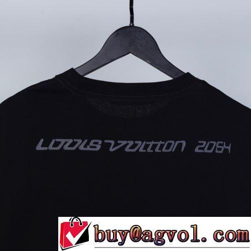 ラックスした雰囲気 半袖Tシャツ ルイ ヴィトンスーパーコピー 2022春夏 自分らしいスタイリング 個性的なデザ 2色可選