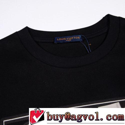 自然な肌触り 半袖Tシャツ しわになりにくい ルイ ヴィトンスーパーコピー 激安 大好評 2022春夏