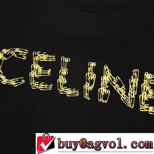 一番人気の新作はこれ CELINEコピー ブランド 2色可選 Tシャツ 2022春夏 クールビズ 縦には伸びにくい 超目玉