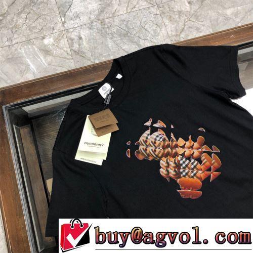 セレブ愛用の超人気商品 2022春夏 BURBERRYスーパーコピー 激安 Tシャツ 3色可選 自分らしいスタイリング 収縮性のある