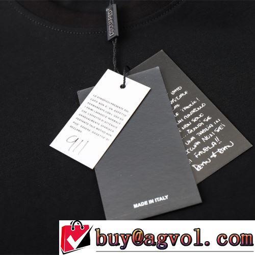 半袖Tシャツ 2022春夏 縦には伸びにくい クールビズ 海外セレブ愛用 2色可選 ディースクエアード偽物ブランド