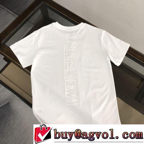 流行に関係なく長年愛用できる 2022春夏 モンクレールブランドコピー 2色可選 半袖Tシャツ 柔らかな質感 シンプル