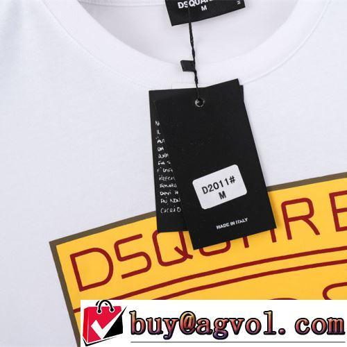 2022春夏 半袖Tシャツ 人気販売中 フォトプリント 2色可選 吸汗性に優れ DSQUARED2ブランド 偽物 通販