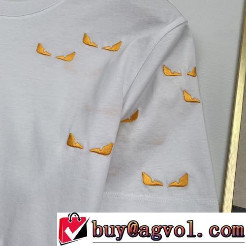 フェンディスーパーコピー 2022春夏 レジャー 半袖Tシャツ 体の運動機能を助け セール中 消臭抗菌効果がある