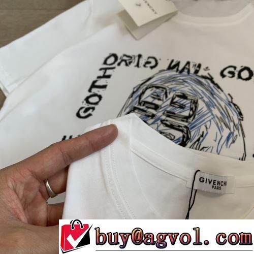 今一番HOTな新品 ジバンシィコピー 半袖Tシャツ 柔らかい手触り プリント 2022春夏 クールビズ