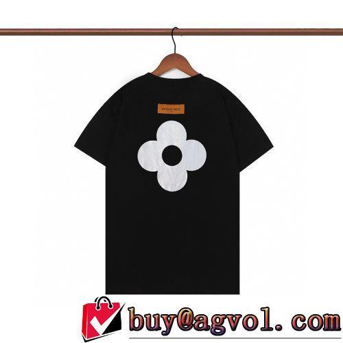 人気新品★超特価★ LOUIS VUITTONスーパーコピー 激安 3色可選 2022春夏 半袖Tシャツ 柔らかい手触り カジュアル