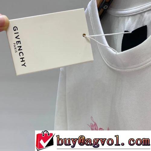 ジバンシィブランドコピー 2022春夏 2色可選 乾きやすい 半袖Tシャツ 豊富なサイズ 超目玉