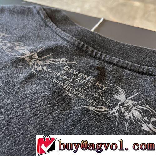 TOPセラー賞受賞！ GIVENCHYコピー ブランド 2022春夏 半袖Tシャツ 吸汗性に優れ レジャー