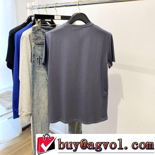ヴェルサーチブランド 偽物 通販 2022春夏 半袖Tシャツ 4色可選 シンプル 最安値に挑戦 デザイン性の高い