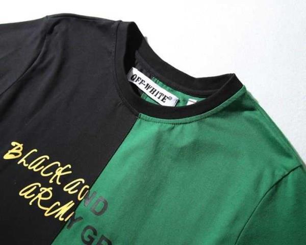 店舗で人気満点のOFF-WHITEオフホワイトコピー激安メンズクルーネック半袖Ｔシャツ通販品ファッション