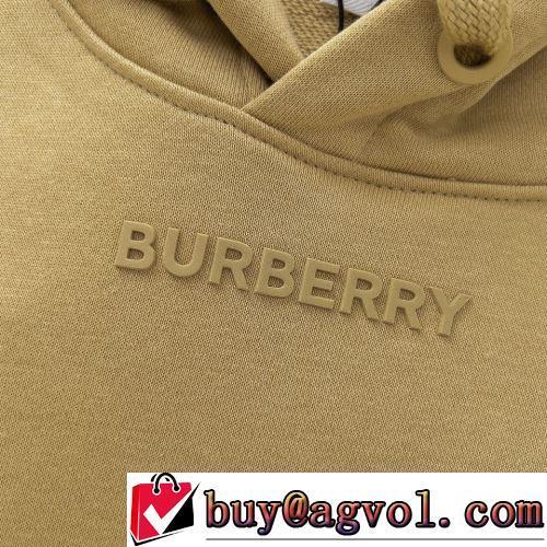 2022新作 パーカー 今買い◎得 ちょうどいい丈感 BURBERRYコピーブランド 適度な厚み