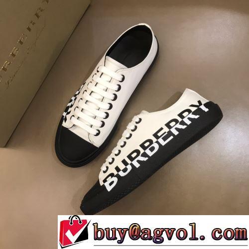 2022新作 BURBERRYブランド 偽物 通販 2色可選 綺麗に決まるフォルム！ローヒール リゾートスタイル 大人の雰囲気抜群