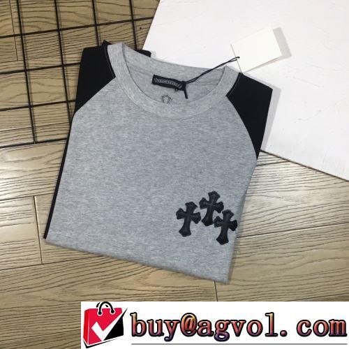 2022新作 デザイン性の高い モデル大絶賛♪ 長袖Tシャツ クロムハーツスーパーコピー 激安 優しいフィット感