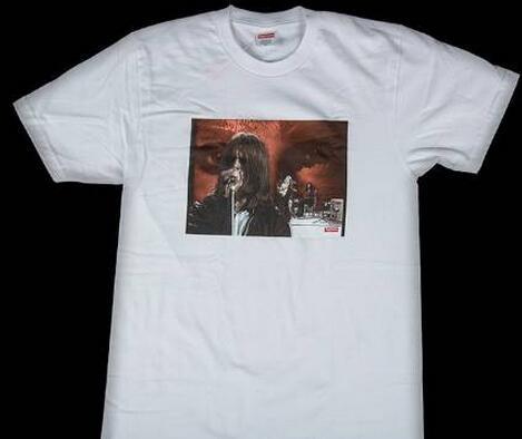 快適に　シュプリーム ブラックサバス パラノイド　素敵なTシャツ	ホワイト.