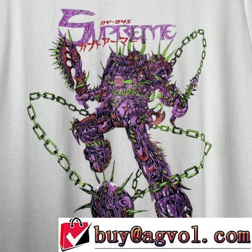 2色可選 モデル大絶賛♪ ラックスした雰囲気 SUPREME 21FW SPIKES TEE 2022春夏 カッコいい印象を付ける シュプリームコピー ブランド 半袖Tシャツ