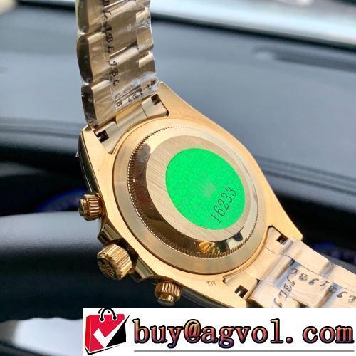 海外セレブ愛用 機械式（自動巻き）ムーブメント ロレックススーパーコピー サファイヤクリスタル風防 セラミック 6針クロノグラフ 2022新作 男性用腕時計