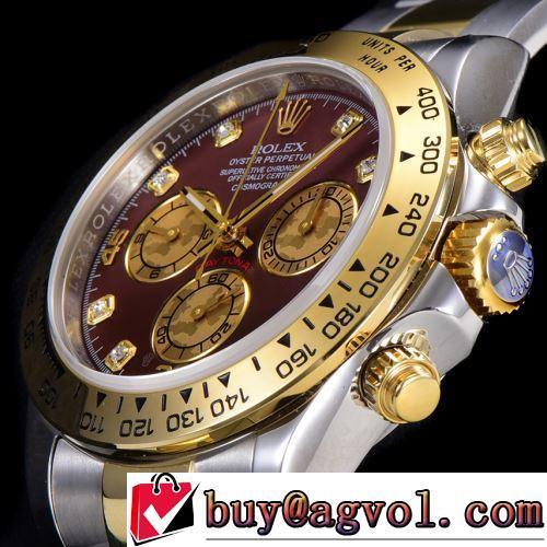 ROLEXコピーブランド 6針クロノグラフ 2022新作 男性用腕時計 2ポイントダイヤ オリジナル 煌びやかな仕上がり ミッドナイト/夜光