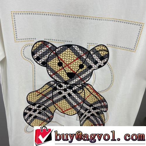 半袖Tシャツ 2色可選 BURBERRY偽物ブランド 2022春夏 スタイリッシュな印象 プリント ラックスした雰囲気