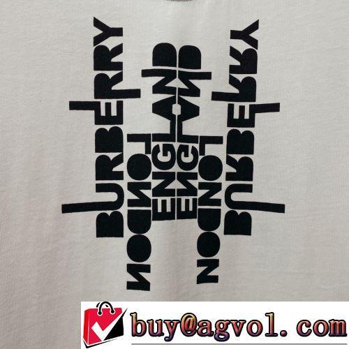 2色可選 シンプル 薄手 数に限りがある 2022春夏 通気性に優れた 半袖Tシャツ バーバリーコピー ブランド