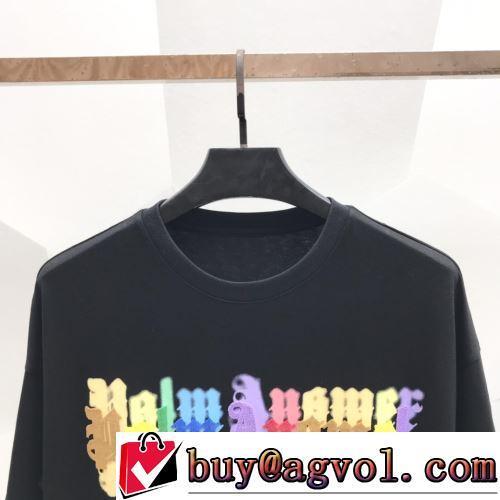 自然な肌触り 2022春夏 デザイン性の高い 半袖Tシャツ 3色可選 ラックスした雰囲気 パーム エンジェルス スーパーコピー