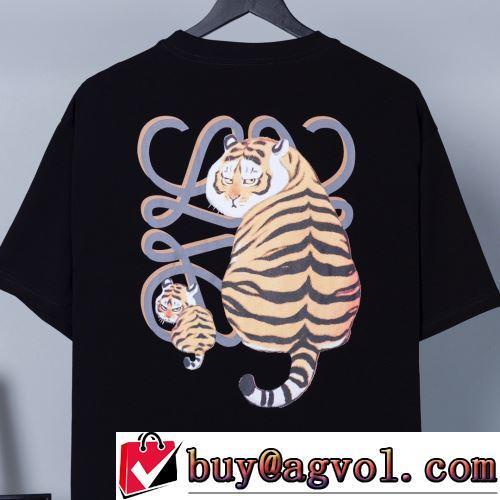 ラックスした雰囲気 半袖Tシャツ ロエベブランドスーパーコピー 2色可選 上品に着こなせ 2022春夏 肌に馴染みやすい