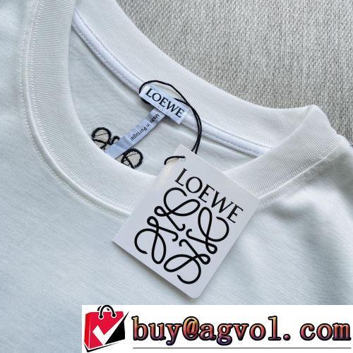 2022春夏 ロエベスーパーコピー 使い勝手抜群 上品に着こなせ 半袖Tシャツ 優しいフィット感