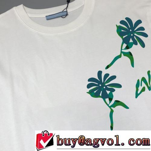 消臭抗菌効果がある 半袖Tシャツ デザイン性の高い ルイ ヴィトン偽物ブランド 2色可選 極上の着心地 2022春夏