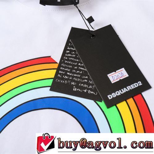 2022春夏 プリント 最安値に挑戦 DSQUARED2ブランド コピー 半袖Tシャツ 2色可選 ラウンドネック 自然な肌触り