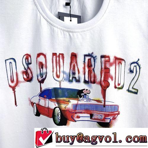 機能性も備えたアイテム DSQUARED2スーパーコピー 激安 2022春夏 Tシャツ 2色可選 お洒落に魅せる
