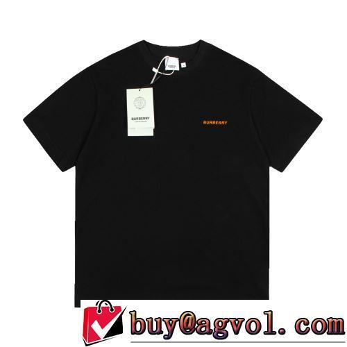 半袖Tシャツ 3色可選 BURBERRYブランド コピー 一番人気の新作はこれ オリジナル 2022春夏 クールビズ 縦には伸びにくい